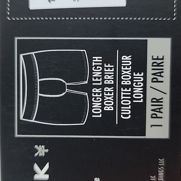 Zoo York Men's Brown Checkerboard Pattern  Boxer Brief Longer Length 1 Pair Sz M - Picture 6 of 8